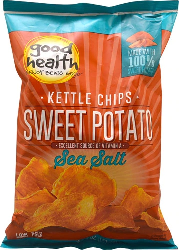 Chips de Batata Doce Good Health Inc. com Sal Marinho - 142g
