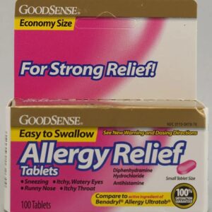 Comprar good sense antihistamine allergy relief -- 100 tablets preço no brasil allergies allergy & sinus homeopathic remedies suplementos em oferta vitamins & supplements suplemento importado loja 61 online promoção -