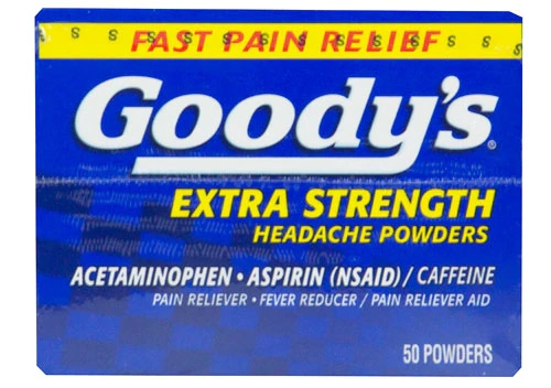 Goody's Extra Strength: 50 Sachês Analgésicos Potentes para Dor de Cabeça