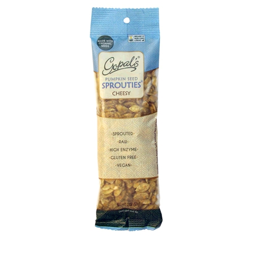 Sementes de Abóbora Gopal's Sprouties Sabor Queijo - 57g