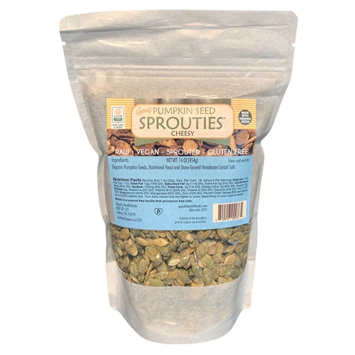 Sementes de Abóbora Gopal's Sprouties Cheesy - 454g