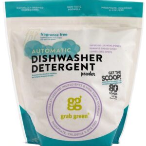 Comprar grabgreen automatic dishwasher detergent fragrance free -- 80 loads preço no brasil dishwashing natural home suplementos em oferta suplemento importado loja 7 online promoção -