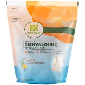 Comprar grabgreen automatic dishwashing detergent 60 loads tangerine with lemongrass -- 60 pods preço no brasil dishwashing natural home suplementos em oferta suplemento importado loja 81 online promoção -