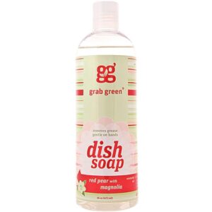 Comprar grabgreen liquid dish soap red pear with magnolia -- 16 fl oz preço no brasil dish soap dishwashing natural home suplementos em oferta suplemento importado loja 1 online promoção -