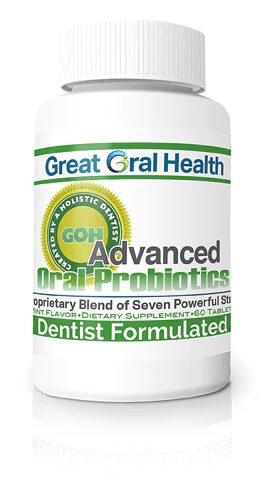 Great Oral Health Probióticos 60 Comprimidos - Saúde Bucal Completa