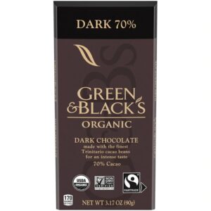 Comprar green & black's organic dark chocolate 70% -- 3. 17 oz preço no brasil candy chocolate chocolate bars dark chocolate food & beverages suplementos em oferta suplemento importado loja 17 online promoção -
