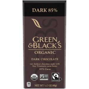 Comprar green & black's organic dark chocolate 85% -- 3. 17 oz preço no brasil candy chocolate chocolate bars dark chocolate food & beverages suplementos em oferta suplemento importado loja 75 online promoção -