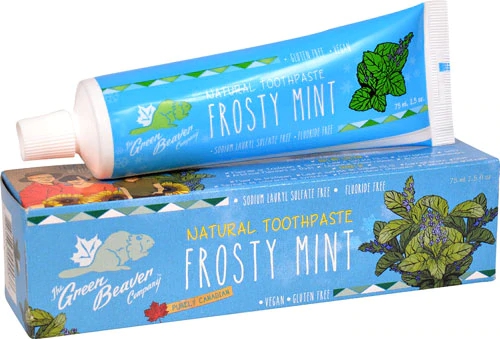 Pasta de Dente Natural Green Beaver Menta Refrescante - 75ml