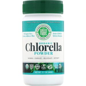 Comprar green foods organic chlorella powder -- 2. 1 oz preço no brasil algas chlorella marcas a-z organic traditions superalimentos suplementos suplemento importado loja 17 online promoção -