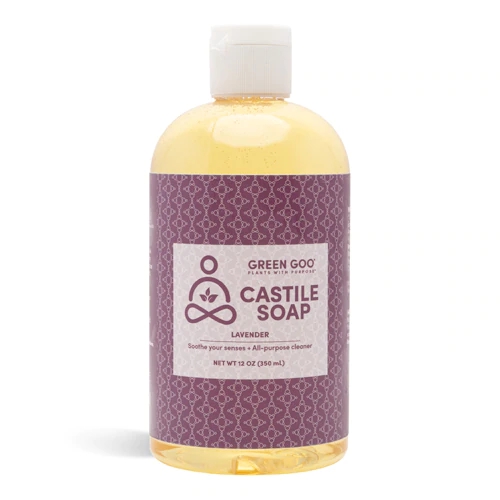 Sabonete Líquido de Castela Green Goo Lavanda 100% Natural - 354ml