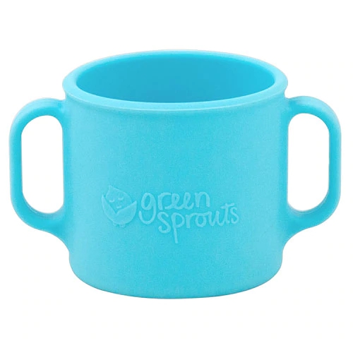 Copinho de Aprendizagem Green Sprouts Aqua 12 Meses+ - 1 Unidade