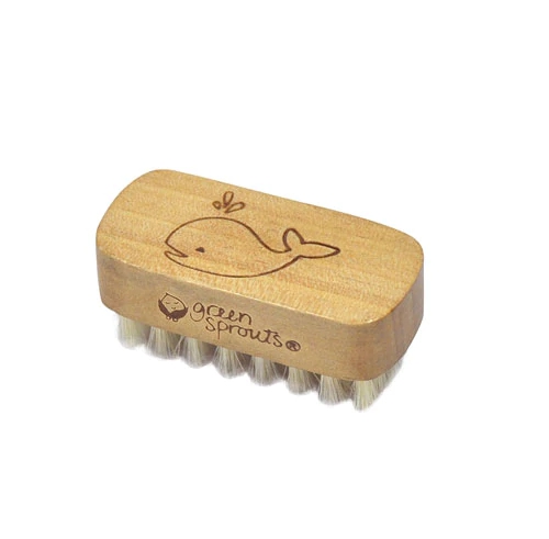 Escova para Unhas Green Sprouts - 1 Unidade: Higiene e Segurança para Bebês