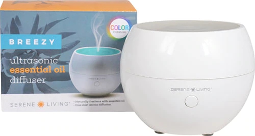 Difusor de Óleo Essencial Ultrassônico GreenAir Breezy 1 Unidade - Tecnologia para Bem-Estar