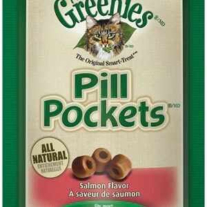 Greenies Feline Pill Pockets Salmão 45g - Facilitando a Medicação do Seu Gato