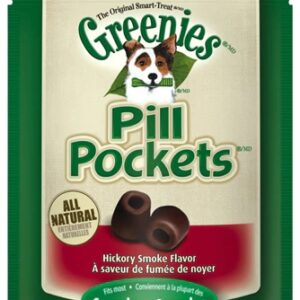 Greenies Pill Pockets Treats For Dogs Hickory Smoke -- 7.9 oz