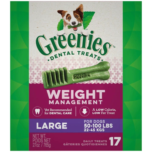 Petisco Dental Greenies Controle de Peso para Cães Grandes (22-45kg) - 765g