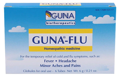 Guna Biotherapeutics Guna®-Flu - 6 Tubos: Alívio e Bem-Estar para Toda a Família