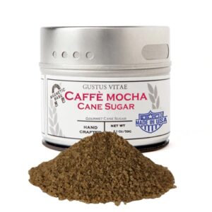 Gustus Vitae Café Mocha Gourmet Açúcar Canna 54g - Sabor Premium