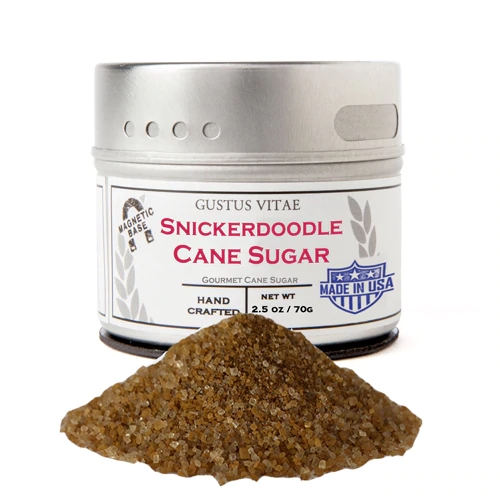 Biscoito Gourmet Gustus Vitae Açúcar Mascavo Snickerdoodle - 71g