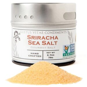 Sal Marinho Sriracha Gustus Vitae Gourmet em Lata Magnética - 88g