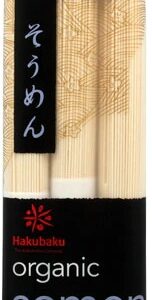 Macarrão Somen Orgânico Hakubaku 255g - Leveza e Sabor Natural