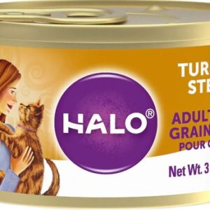 Comprar halo purely for pets adult cat wet cat food grain free turkey stew -- 3 oz each / pack of 12 preço no brasil dog food & treats pet health suplementos em oferta wet food suplemento importado loja 17 online promoção -