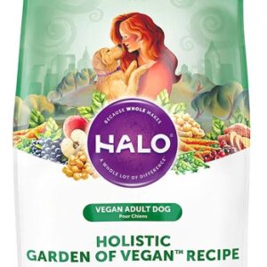 Halo Purely For Pets Vegan Garden Medley para Cães Adultos - 4.5kg