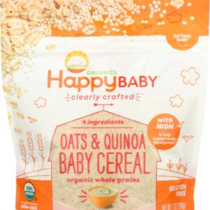 Comprar happy baby baby cereal oats & quinoa -- 7 oz preço no brasil babies & kids baby food cereals suplementos em oferta suplemento importado loja 19 online promoção -