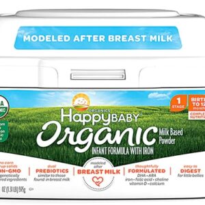 Comprar happy baby organic infant formula with iron stage 1 -- 21 oz preço no brasil babies & kids diaper creams & ointments diapering suplementos em oferta suplemento importado loja 11 online promoção -
