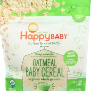 Comprar happy baby organics oatmeal baby cereal stage-sitting baby -- 7 oz preço no brasil babies & kids baby food cereals suplementos em oferta suplemento importado loja 15 online promoção -