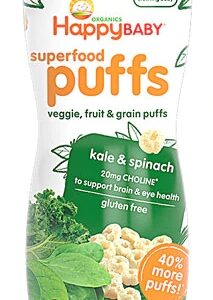 Comprar happy baby superfood puffs organic baby food kale & spinach -- 2. 1 oz preço no brasil diet foods diet products snacks suplementos em oferta suplemento importado loja 85 online promoção -