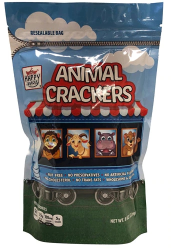 Biscoitos Animais Happy Snacks Original - 227g: Divertidos e Deliciosos
