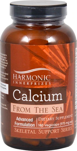 Harmonic Innerprizes Cálcio do Mar 180 Cápsulas Vegetais - Saúde Óssea Completa