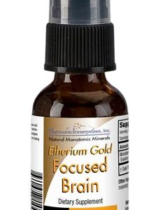 Harmonic Innerprizes Etherium Gold Mineral Essence 29.57ml - Essência Mineral Monatomic