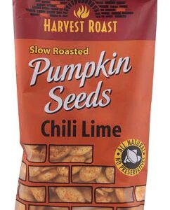Sementes de Abóbora Assadas Lentamente Harvest Roast Chili Lime 57g - Snack Saboroso e Nutritivo