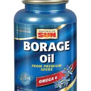 Comprar health from the sun borage oil -- 1300 mg - 60 capsules preço no brasil borage herbs & botanicals nails, skin & hair suplementos em oferta suplemento importado loja 35 online promoção -