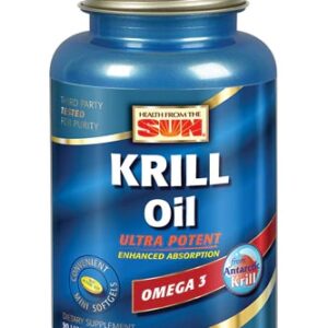 Health From The Sun Óleo de Krill 500 mg - 90 Cápsulas Gelatinosas