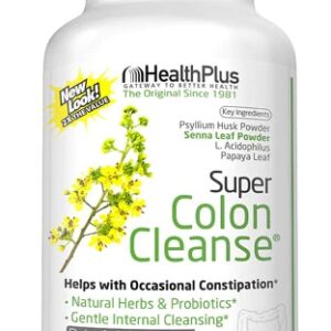 Health Plus Super Colon Cleanse® -- 530 mg - 60 Capsules