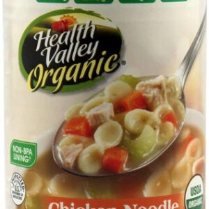 Health Valley Sopa Orgânica de Frango com Macarrão - 444ml