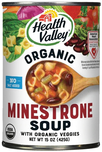 Health Valley Sopa Orgânica Minestrone - 425g