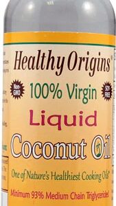 Comprar healthy origins 100% virgin liquid coconut oil -- 20 fl oz preço no brasil coconut oil omega fatty acids plant based fatty acids suplementos em oferta vitamins & supplements suplemento importado loja 55 online promoção -