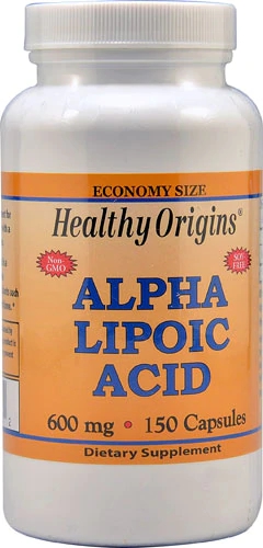 Ácido Alfa-Lipóico Healthy Origins 600mg - 150 Cápsulas: Potencialize Sua Saúde Celular