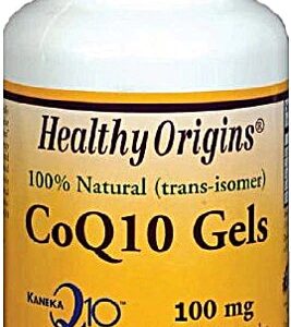 Healthy Origins CoQ10 Gels 100mg - 60 Cápsulas Softgel