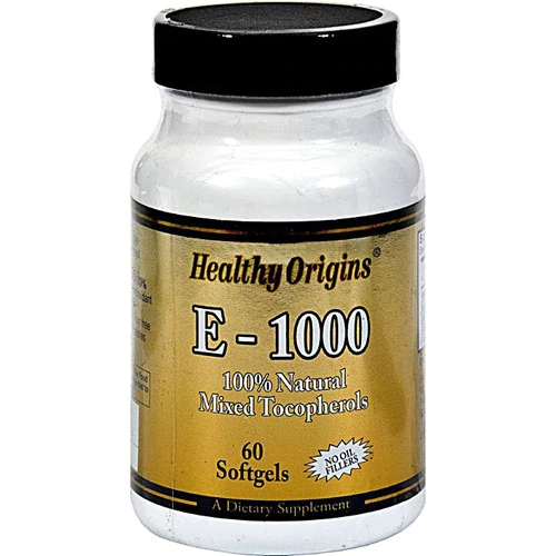 Healthy Origins E-1000 -- 1000 IU - 60 Softgels