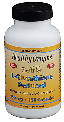Healthy Origins L-Glutathione Reduzido 250mg - 150 Cápsulas