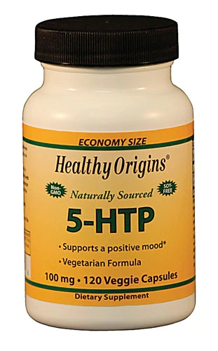 Healthy Origins Natural 5-HTP 100mg - 120 Cápsulas: Apoio ao Bem-Estar Emocional
