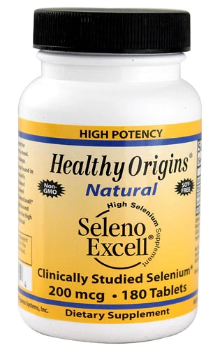 Healthy Origins Seleno Excell® Selenium -- 200 mcg - 180 Tablets