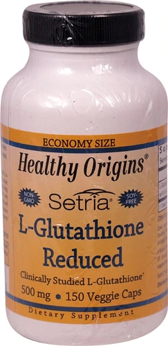 Healthy Origins Setria® L-Glutationa Reduzida - 500mg - 150 Cápsulas