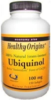Healthy Origins Ubiquinol Kaneka QH™ 100mg - 30 Cápsulas Gelatinosas: Energia e Saúde Celular