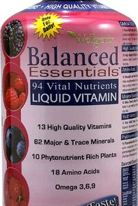 Wellgenix Balanced Essentials Líquido Berry 946ml - Vitaminas Completas